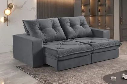 Sofá Reclinável 2,50cm - Promoção! - Foto 3