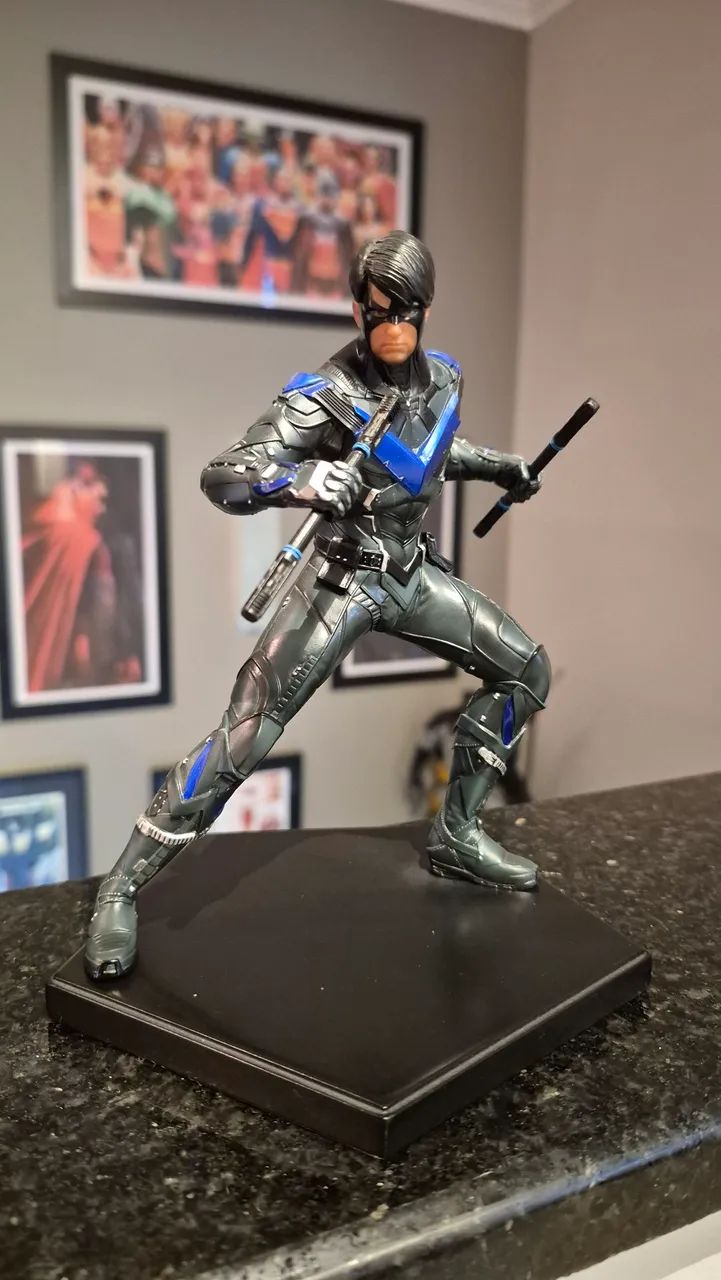Nightwing! Batman Arkham Knight! Iron Studios! - Foto 3