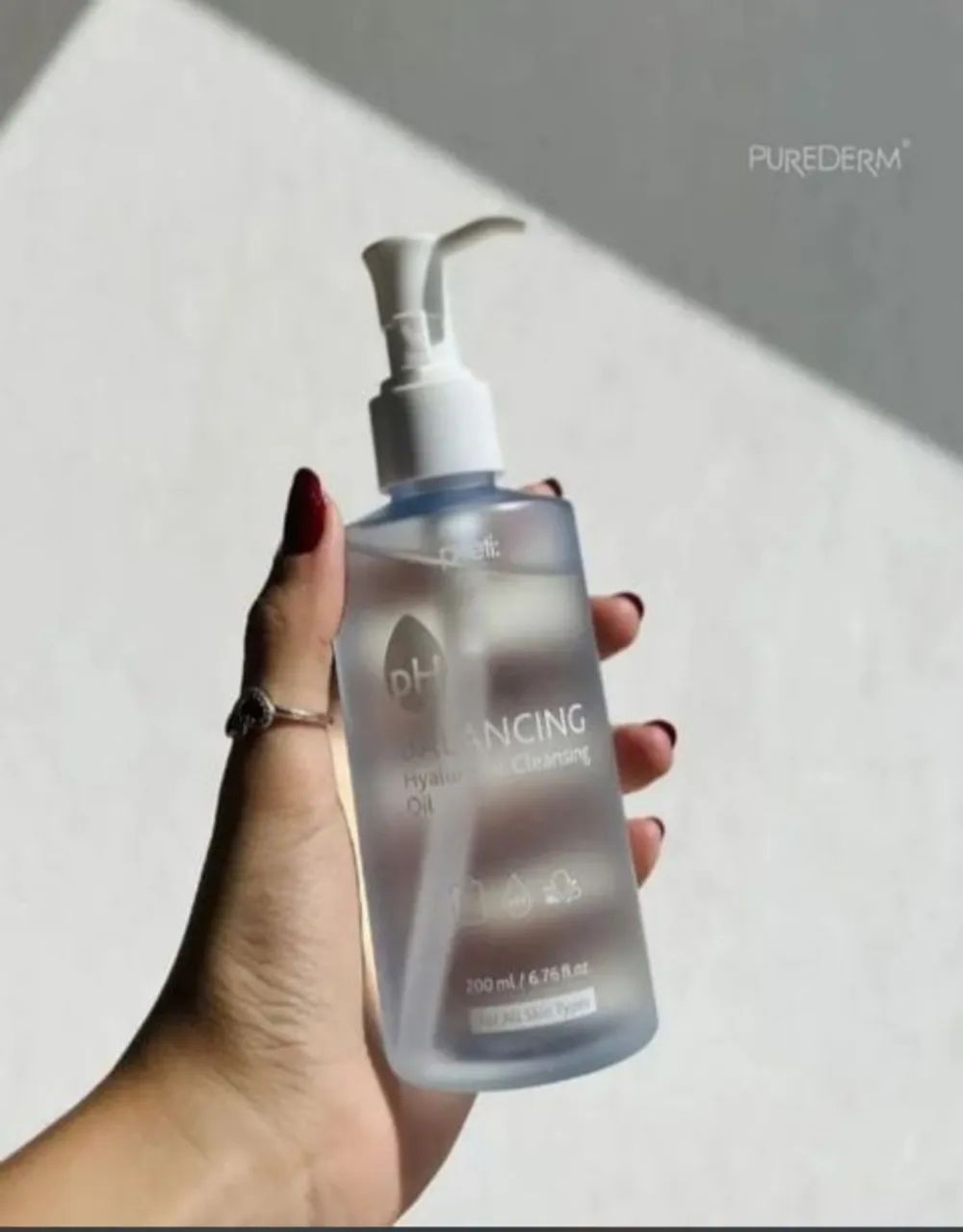 Óleo de limpeza fácil Purederm ph balancing  - Foto 3
