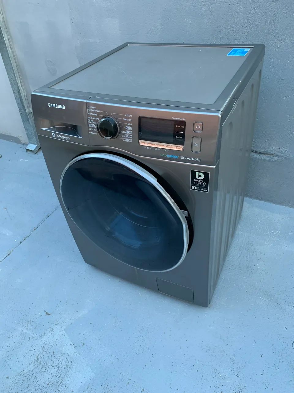 Máquina lava e seca Samsung 10.2 KG  - Foto 2