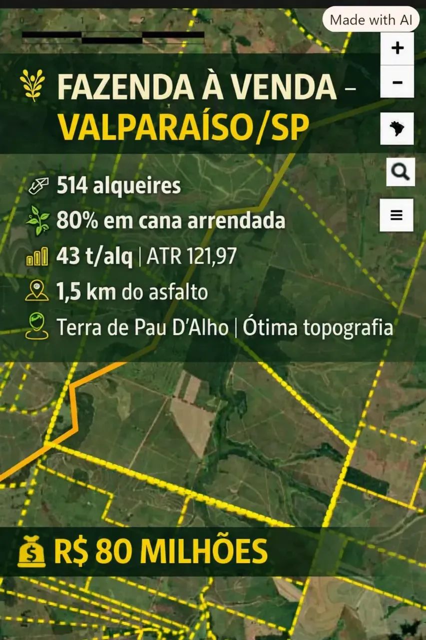 FAZENDA À VENDA  REGIÃO DE VALPARAÍSO/SP - Foto 3