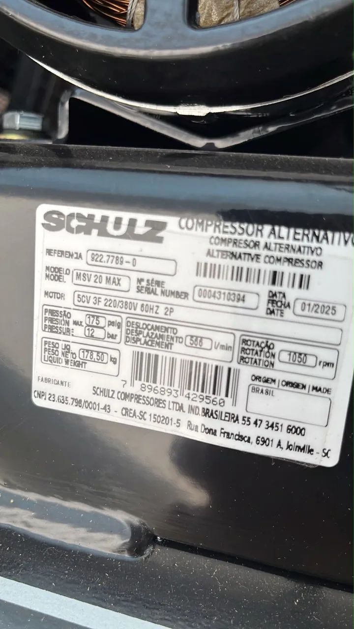 Compressor novo Schulz - Foto 3