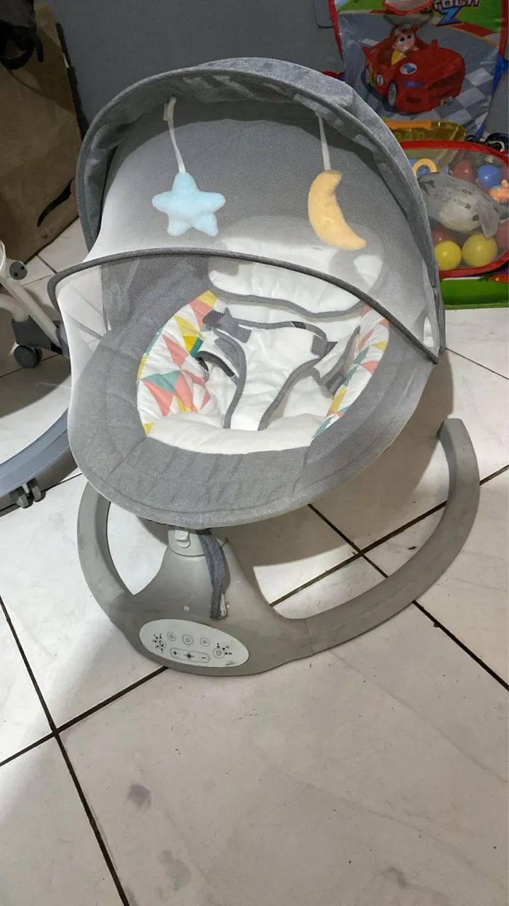 Andador e cadeira de balanço 2 em 1 - Foto 4