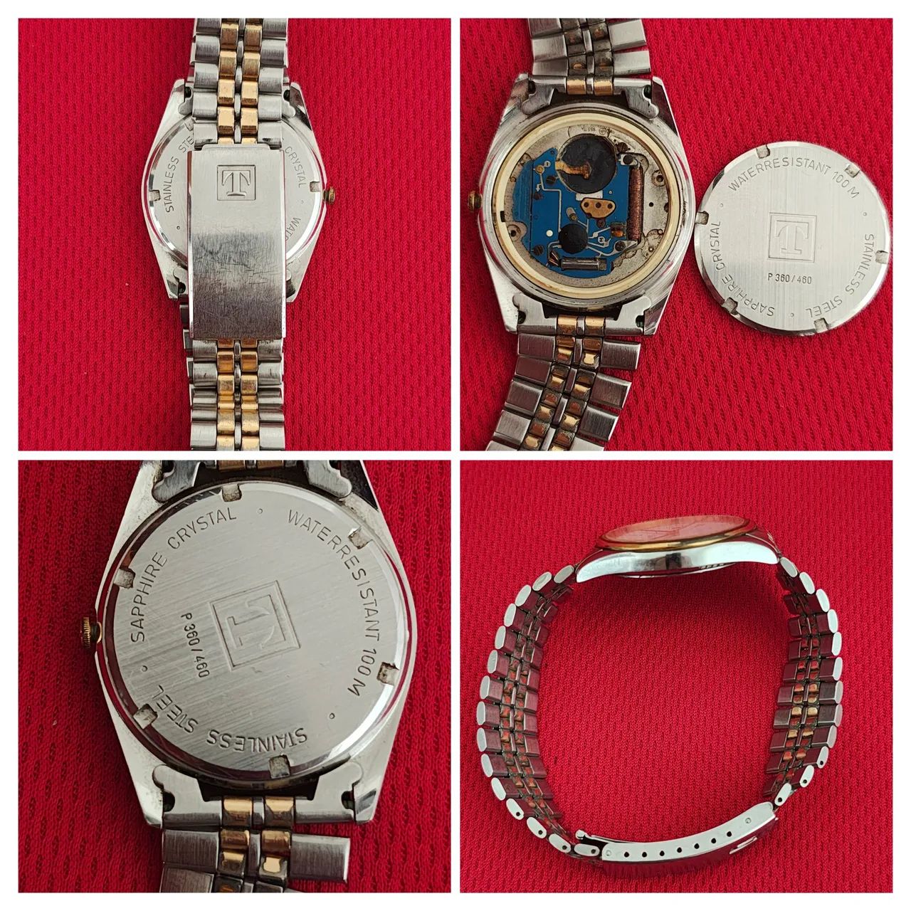 Relógio Tissot PR100 Quartz Banhado PARADO - Foto 3