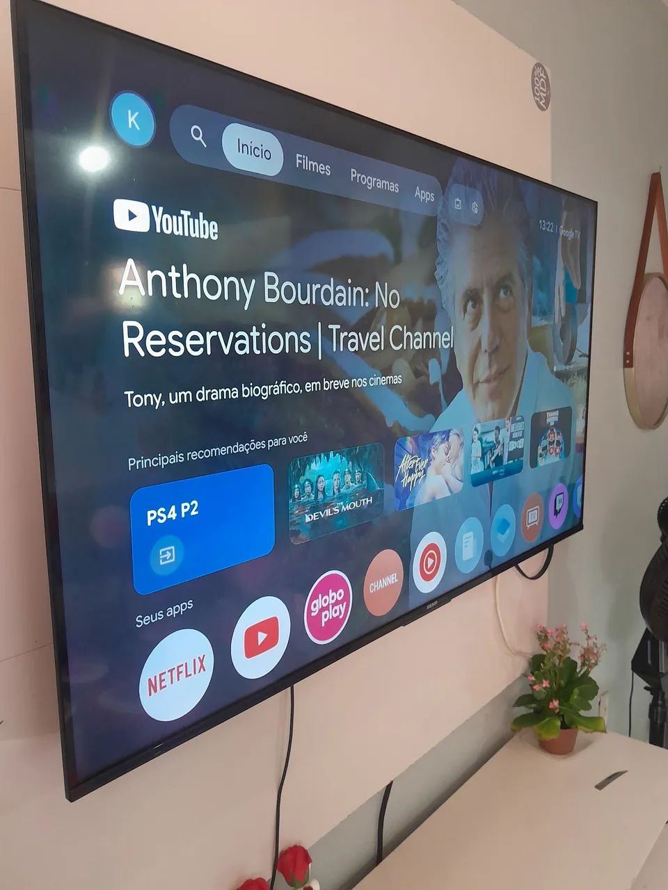 Google TV Semp 55 polegadas super nova 