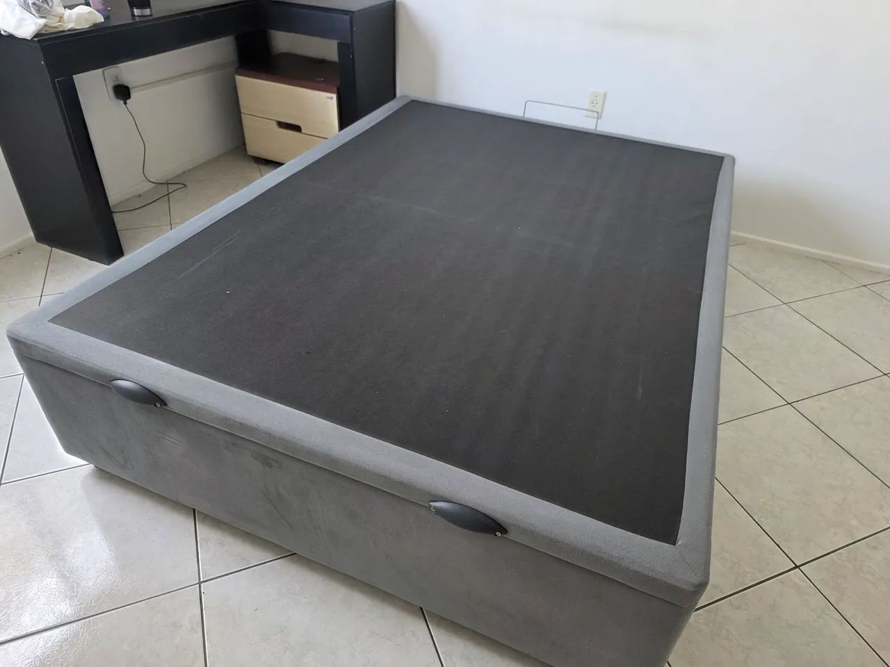 Base box de cama de casal - Foto 4