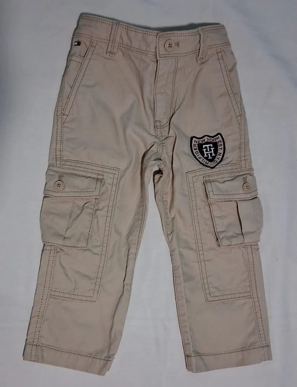 Calca sarja de bebê Tommy Hilfiger - TAM 2 