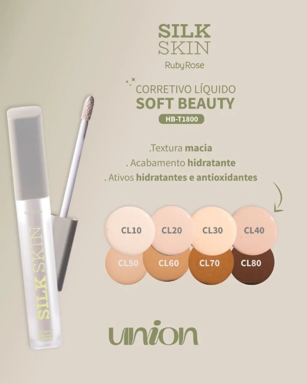 Corretivo Líquido Soft Beauty - Ruby Rose