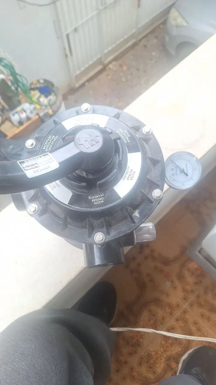 VÁLVULA DE 6 VIAS PARA PISCINA - Foto 2