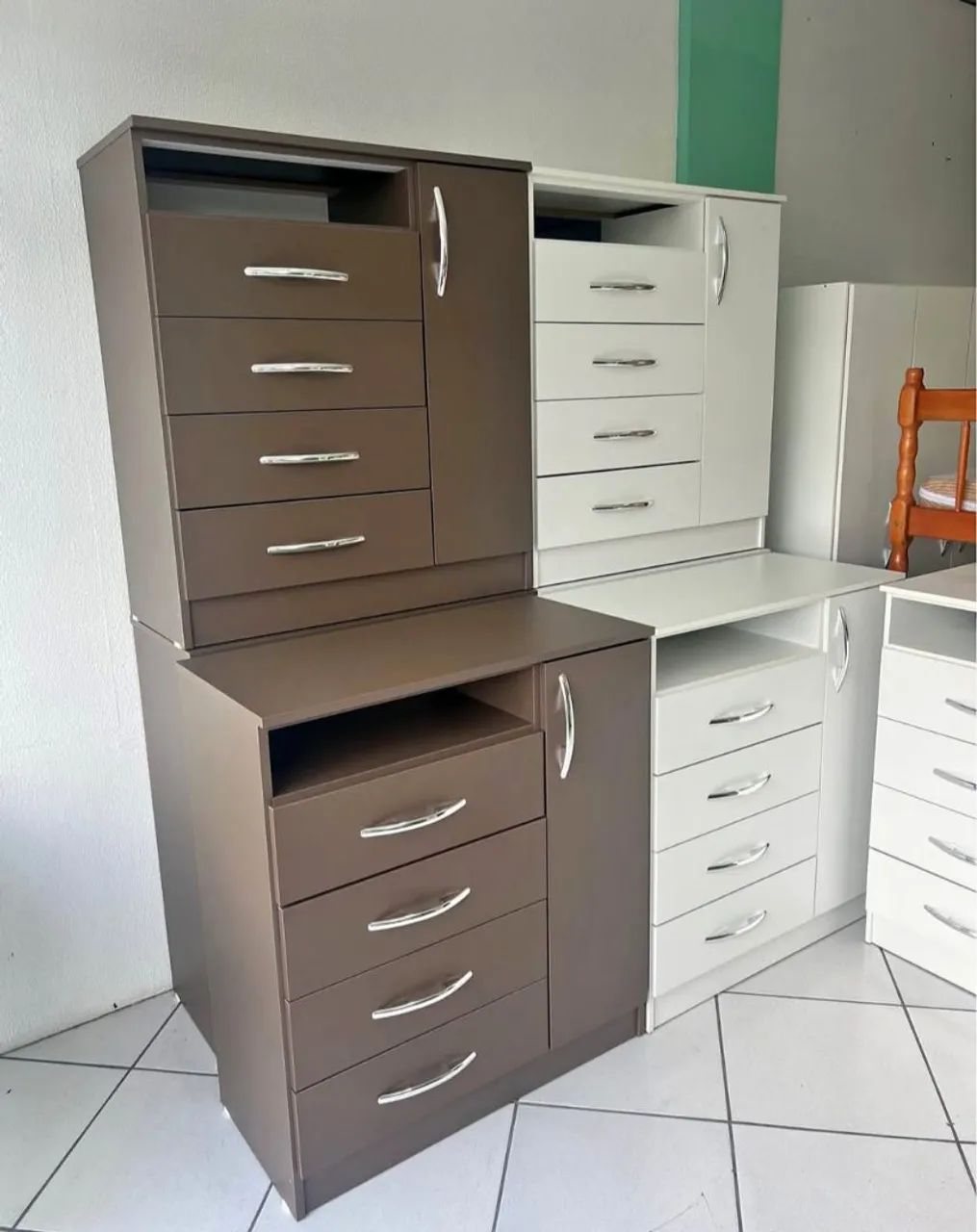 CÔMODA NOVO MDF 