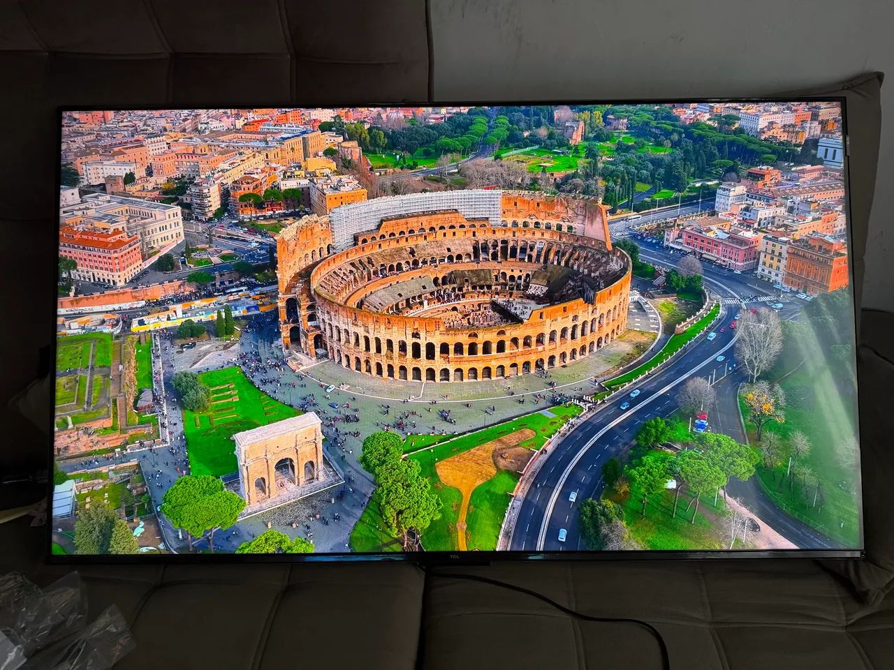 Tc TCL QLED premium 55 polegadas smart 4k com comando de voz modelo 2026 - Foto 3