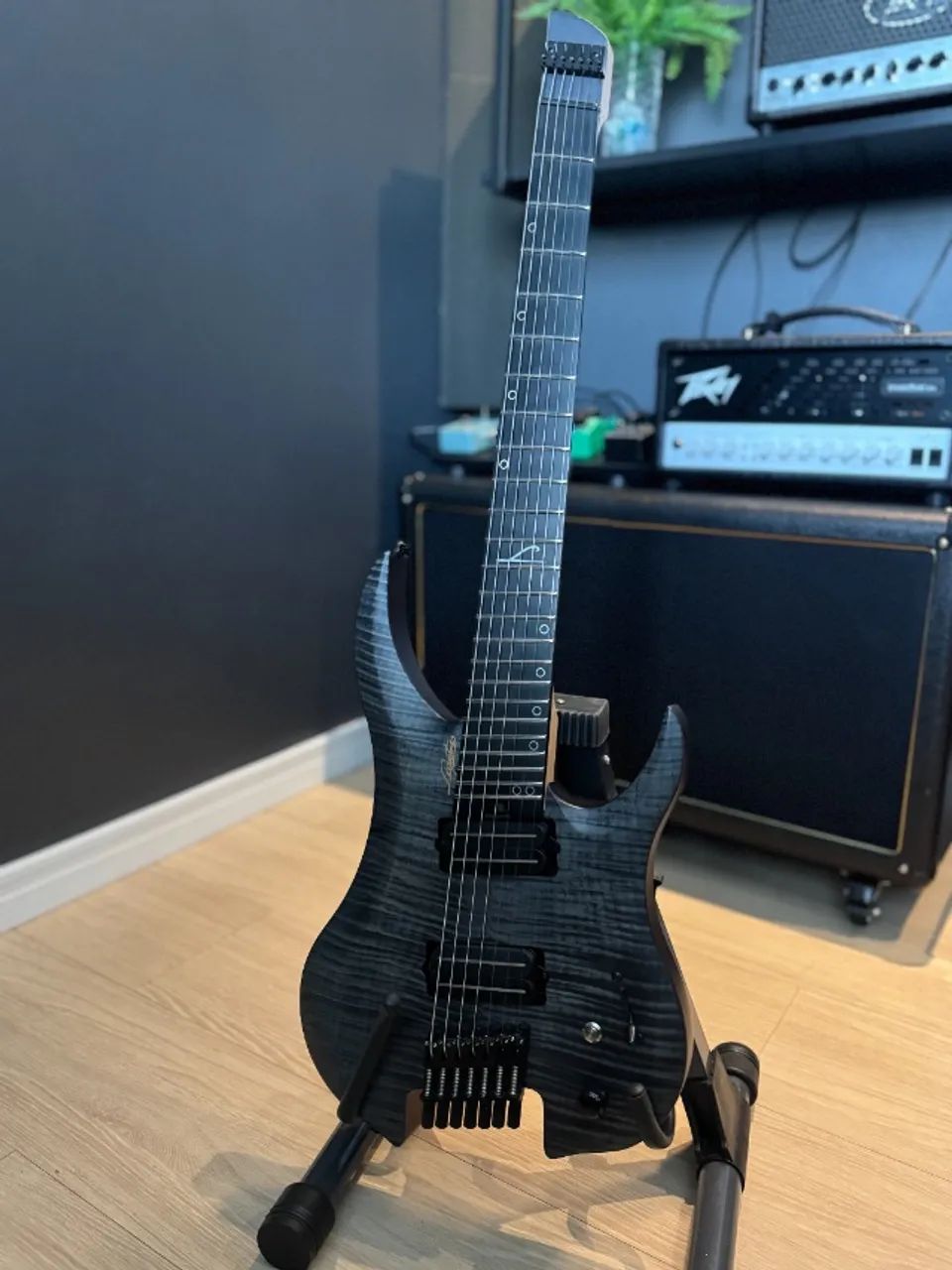 Guitarra Legator 7 Cordas Headless Multiscale Seymour Duncan