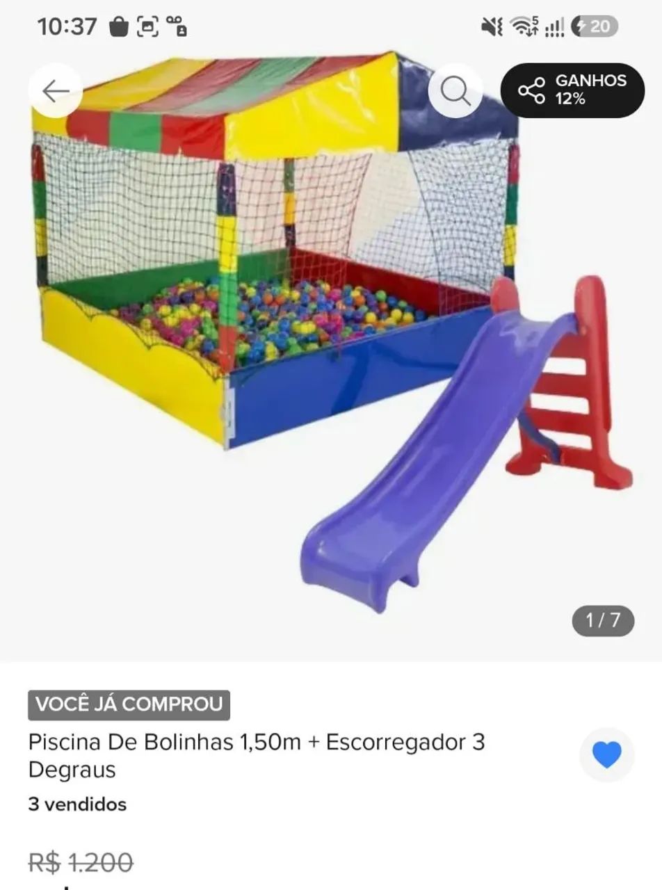 Piscina bolinha