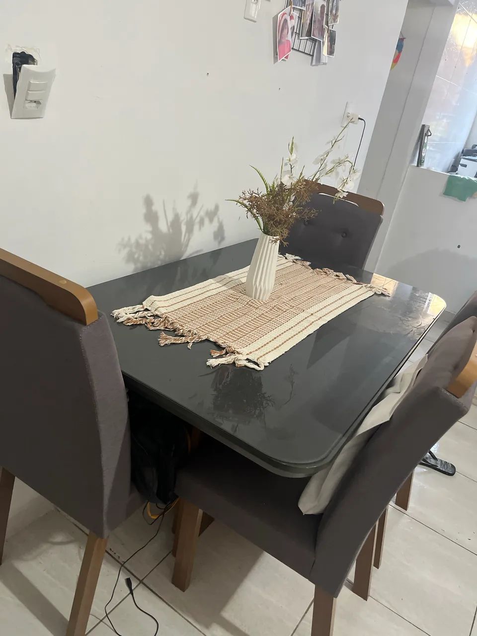Vendo mesa nova usada apenas 4 meses - Foto 5