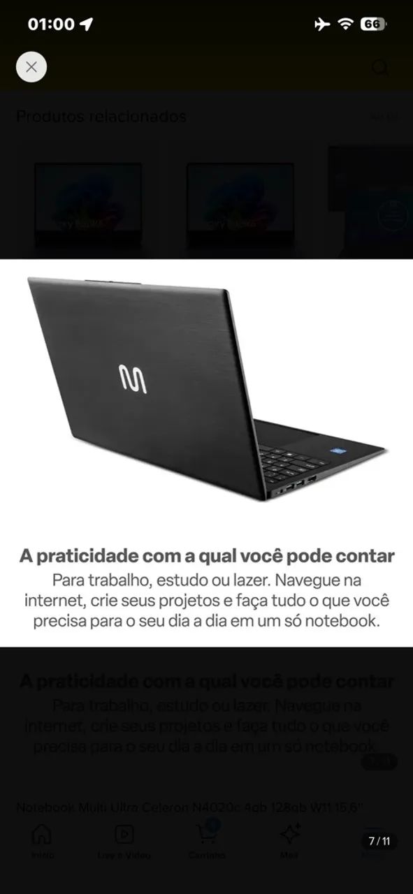 Vendendo notebook 