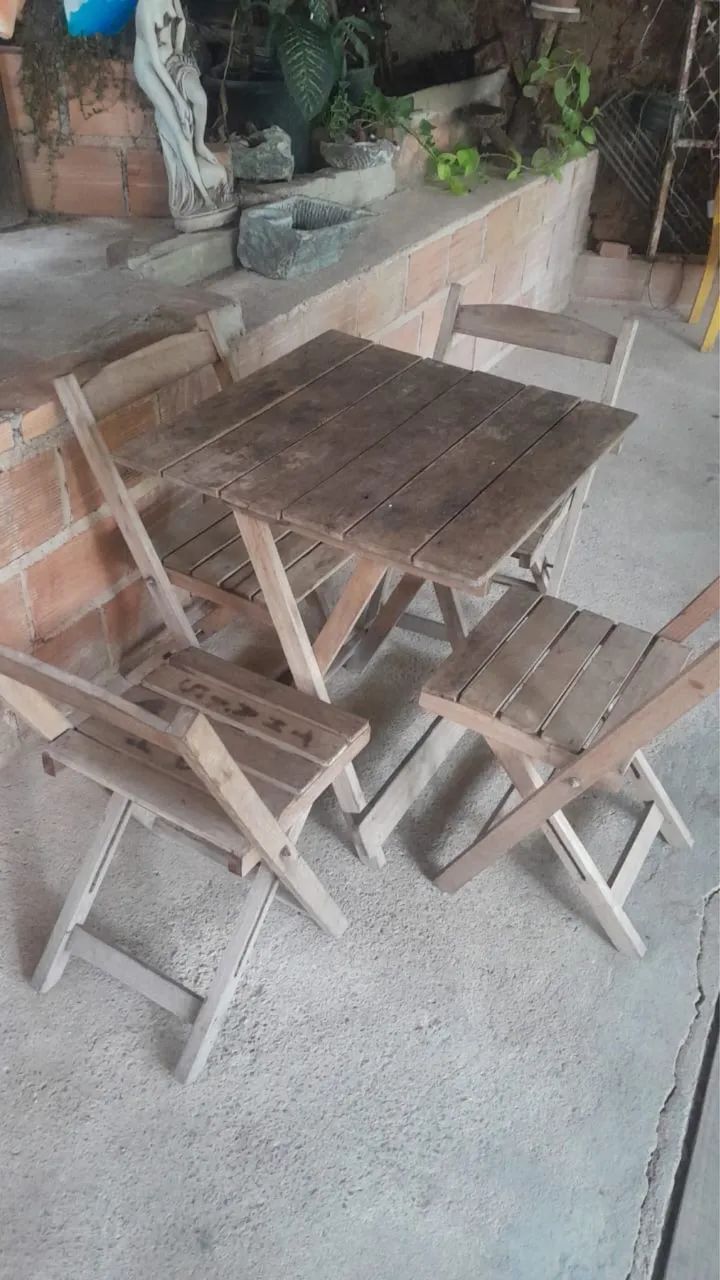 Mesa de madeira bar65105016423682120