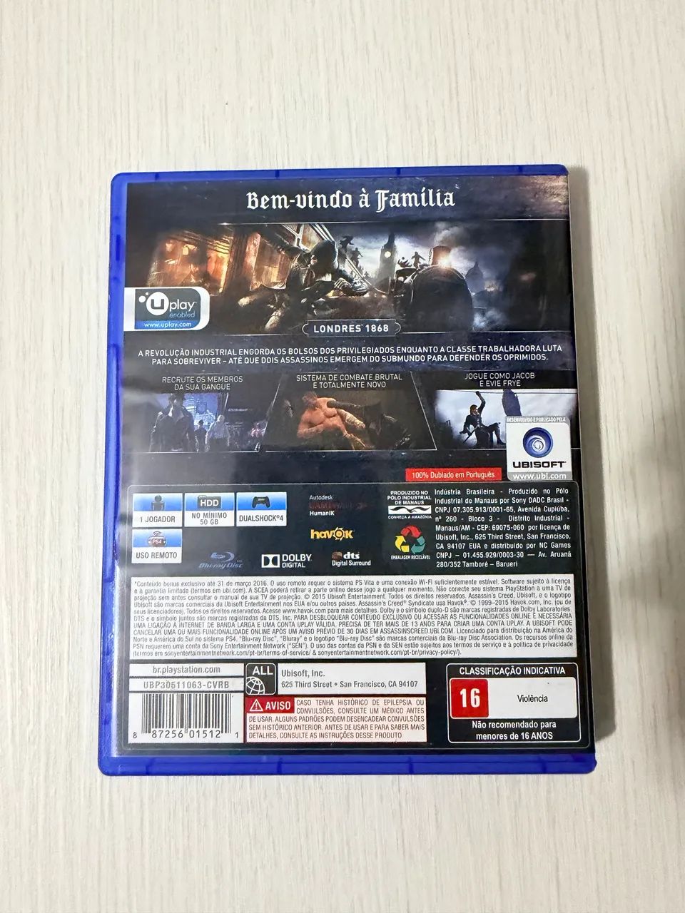 Jogo Assassin?s Creed: Syndicate PS4 - Foto 2