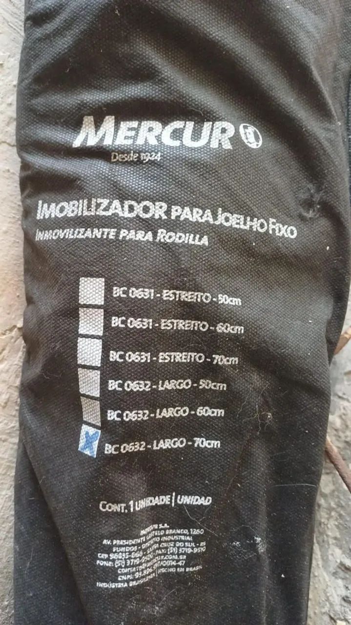 Imobilizador de Joelhos - Mercur - Foto 5