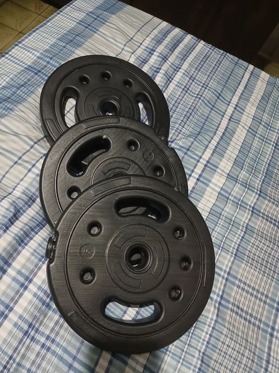 x3 Anilhas 5kg - Kekorp