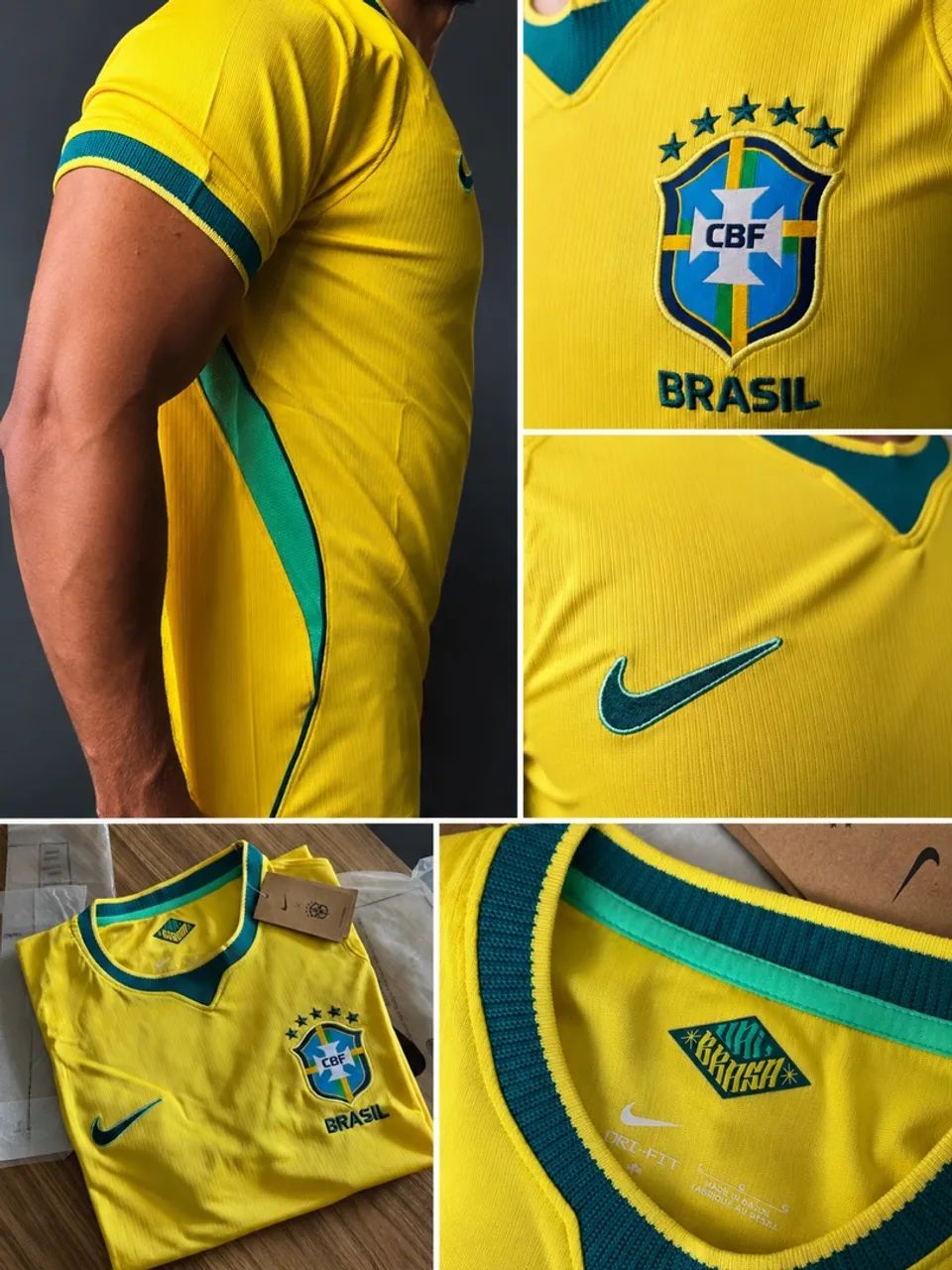 Camisa do Brasil premium 