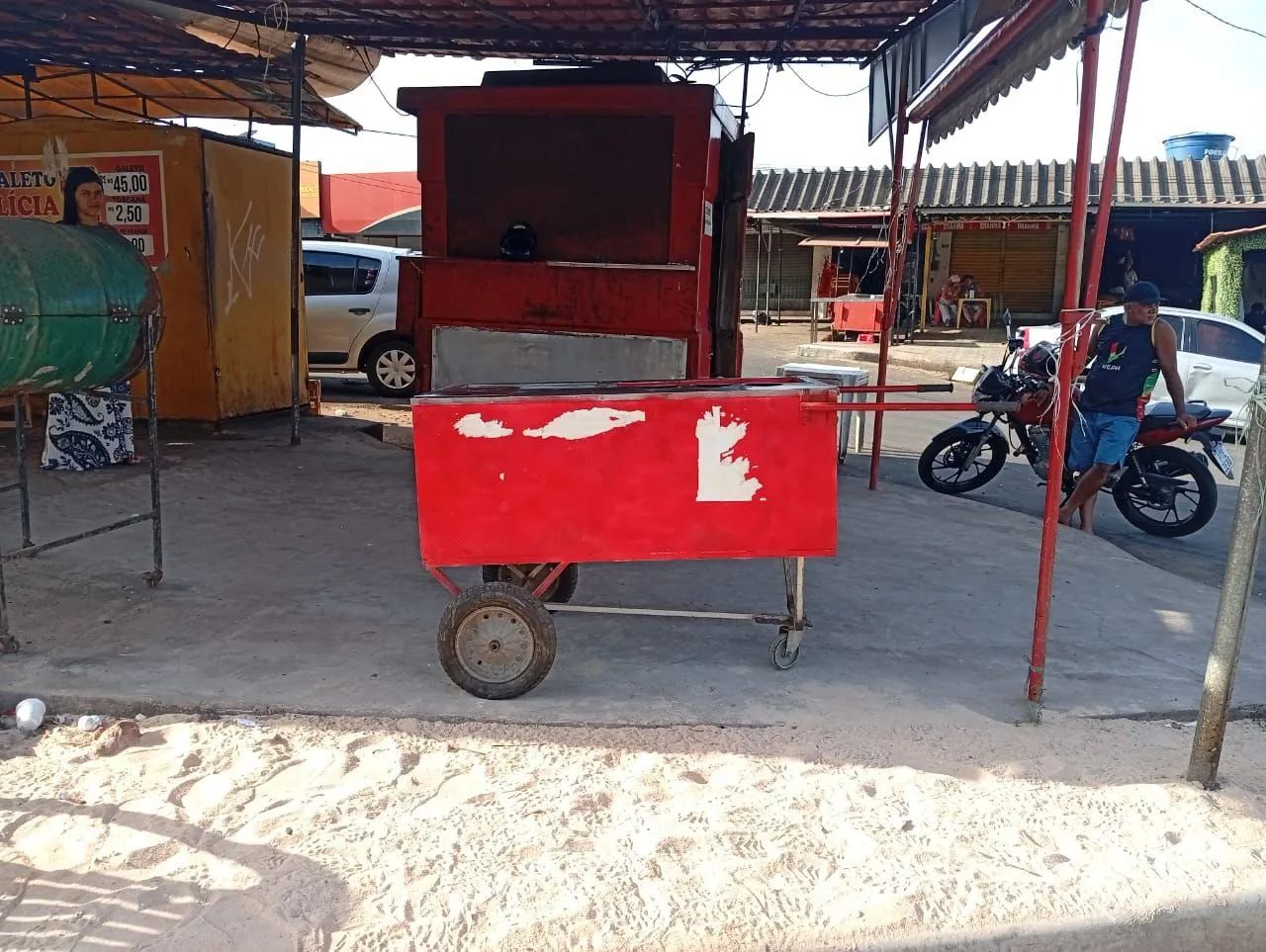 Carinho de cachorro quente  - Foto 2