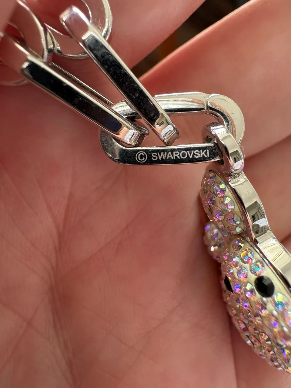 Pingente Joe com colar originais Swarovski - Foto 3