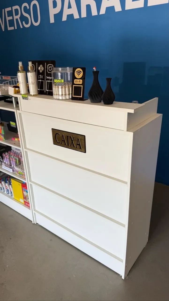 CAIXA DE LOJA MDF 