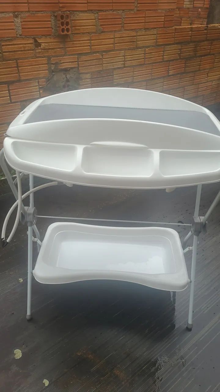 Vendo Banheira com trocador s suporte  - Foto 3