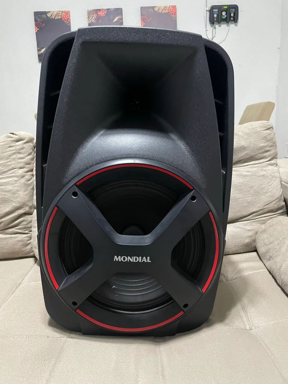 Caixa de Som Mondial 550w NOVA - Foto 5