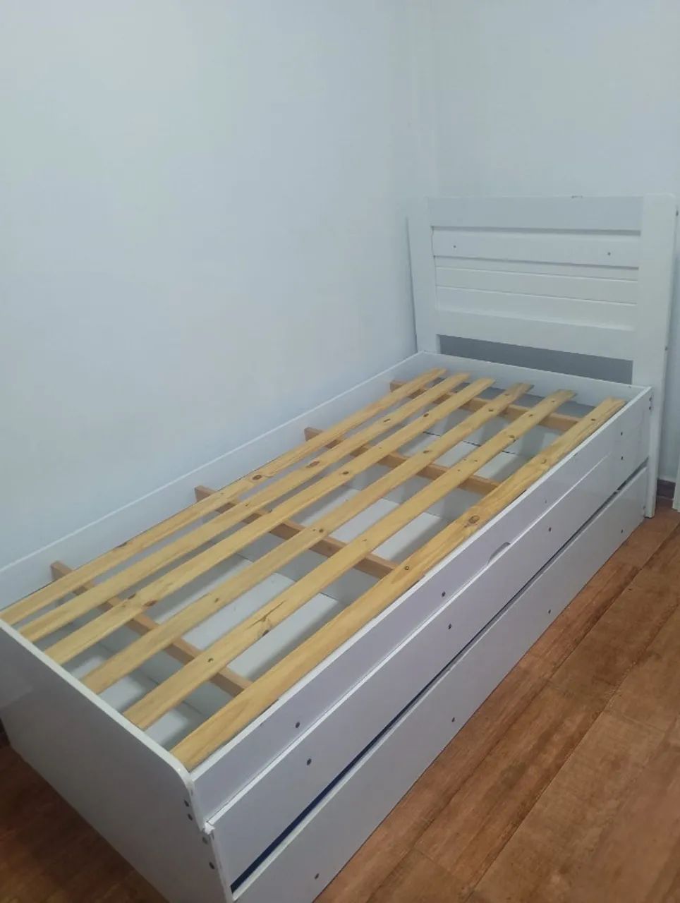 Bicama de solteiro baú com cama auxiliar