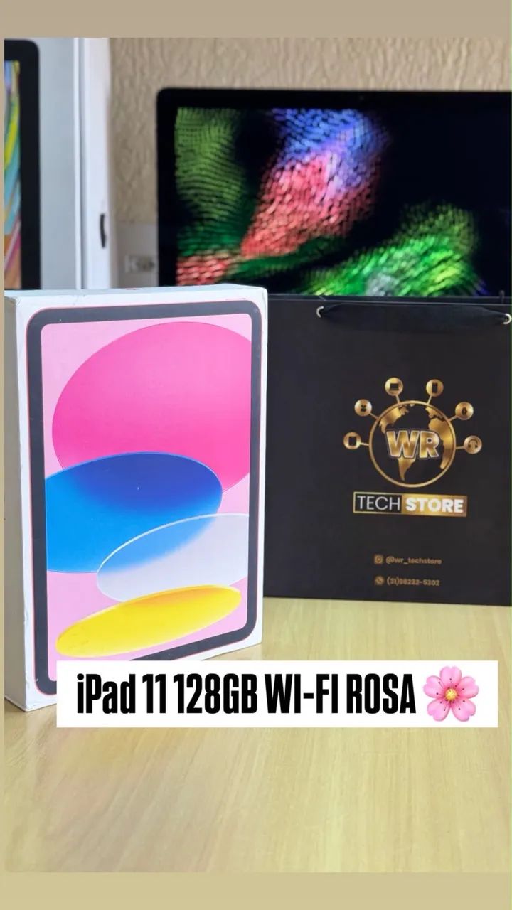 iPad 11 128GB Rosa