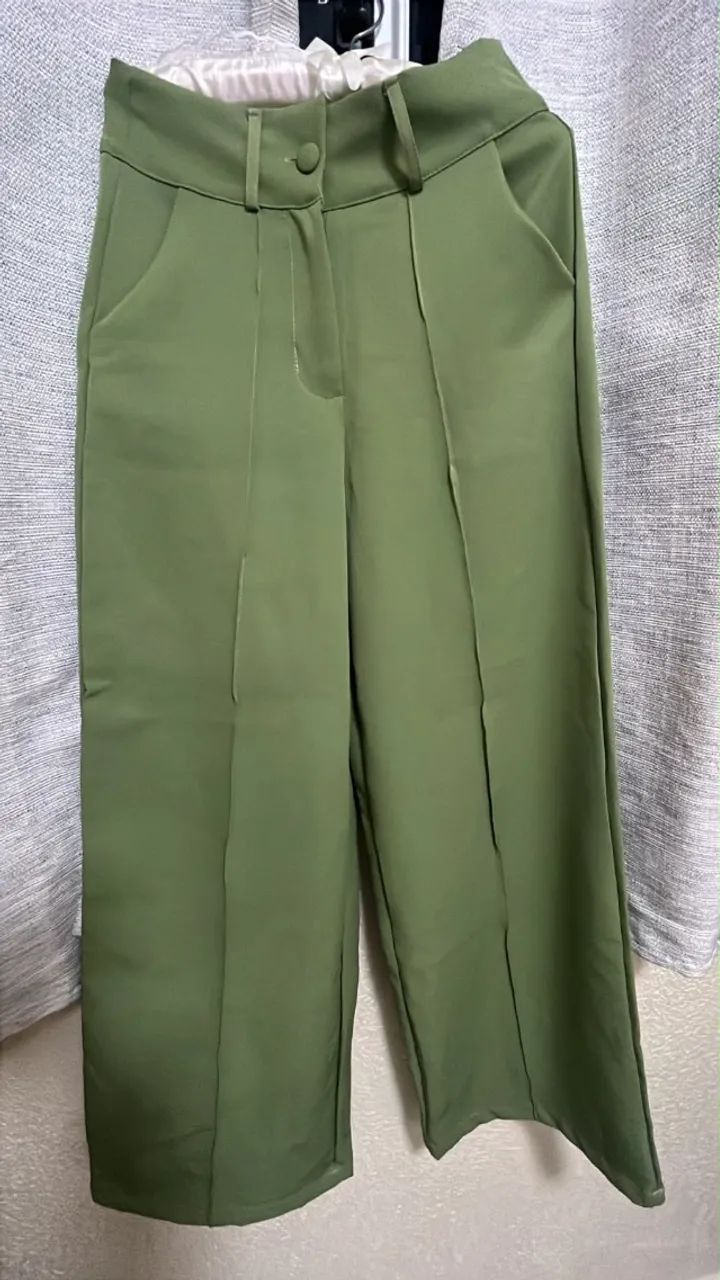 Calças pantalona 