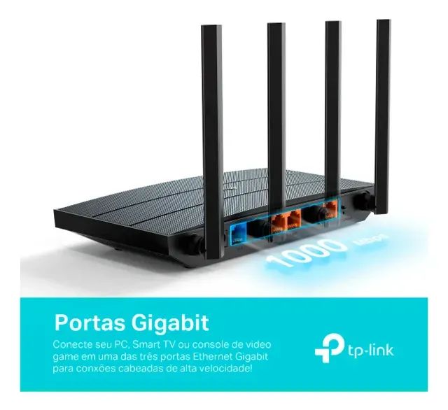 Roteador Tp-link Ax12 Wi-fi 6 Ax1500 - USADO - Foto 4