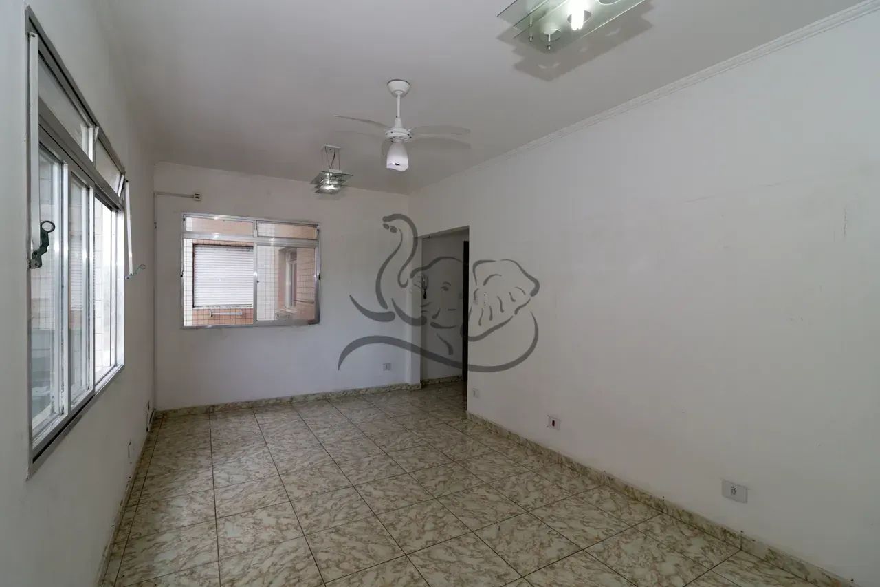 Apartamento locação 2 quartos 1 vaga  frente para o mar  - Praia José Menino - Santos - Foto 4