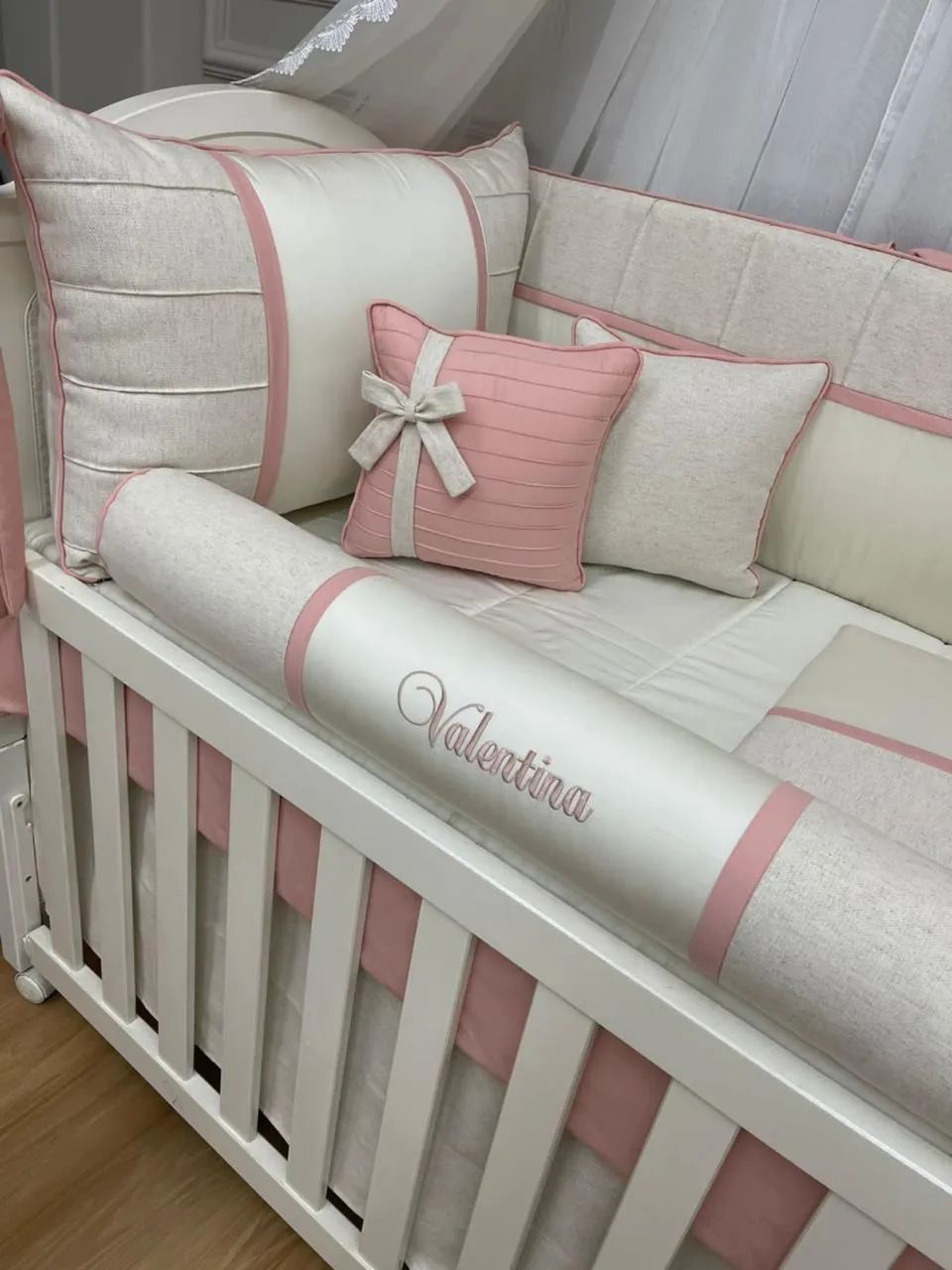 Enxoval de Bebê Completo 16 peças Menina, personalizado  Bebê, Luxo.  - Foto 2