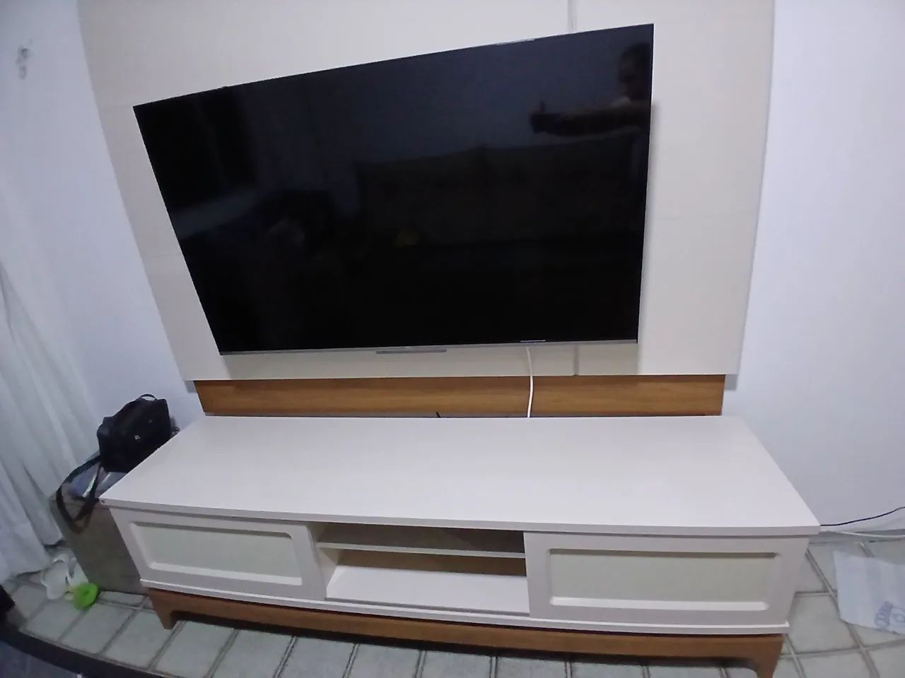 Painel e rack para sala de estar - Foto 3