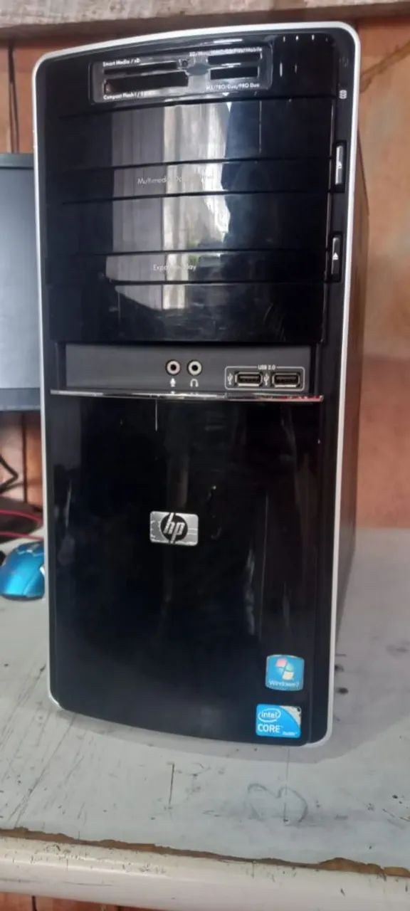 CPU HP CORE i3 com 4GB HD 160gb placa de e fonte de 500w
