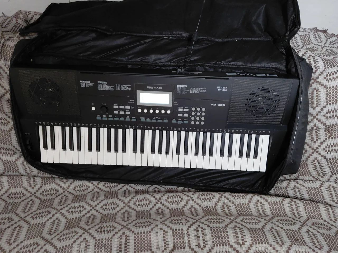 ? Teclado Revas KB-330 + Capa - Foto 3