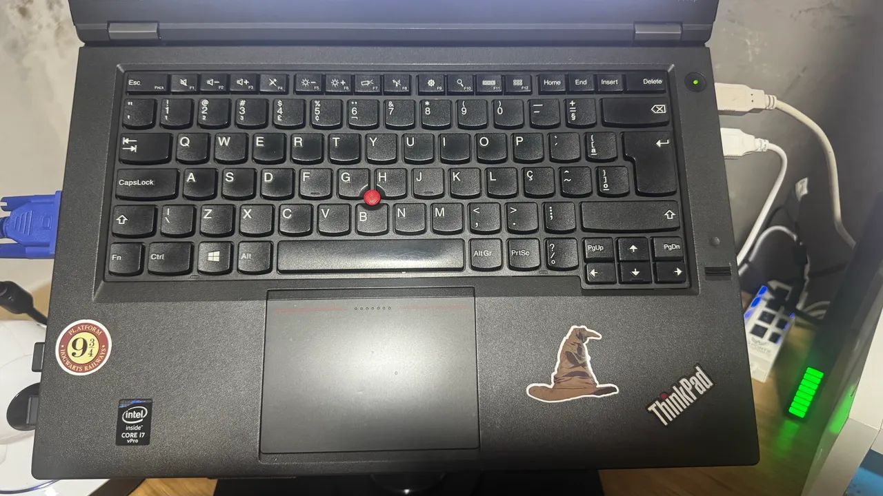 Oportunidade: Notebook Lenovo T440p I7-4th 16 gb Ram 500gb Ssd Preto leitor de Digital - Foto 2