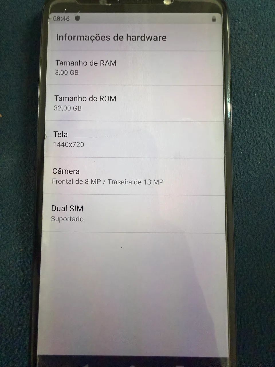 Celular moto g 6 play
