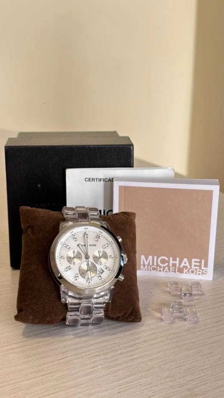 Relógio Michael Kors Original MK5235 - Completo e Conservado - Foto 2