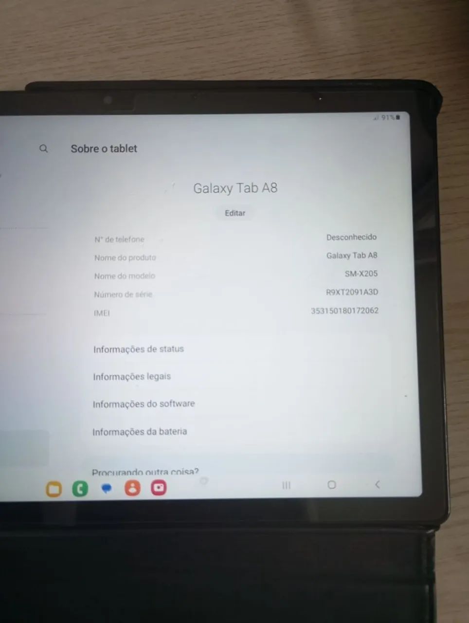Tablet Samsung Galaxy TAB A8 X205 WiFi 64GB - Foto 5