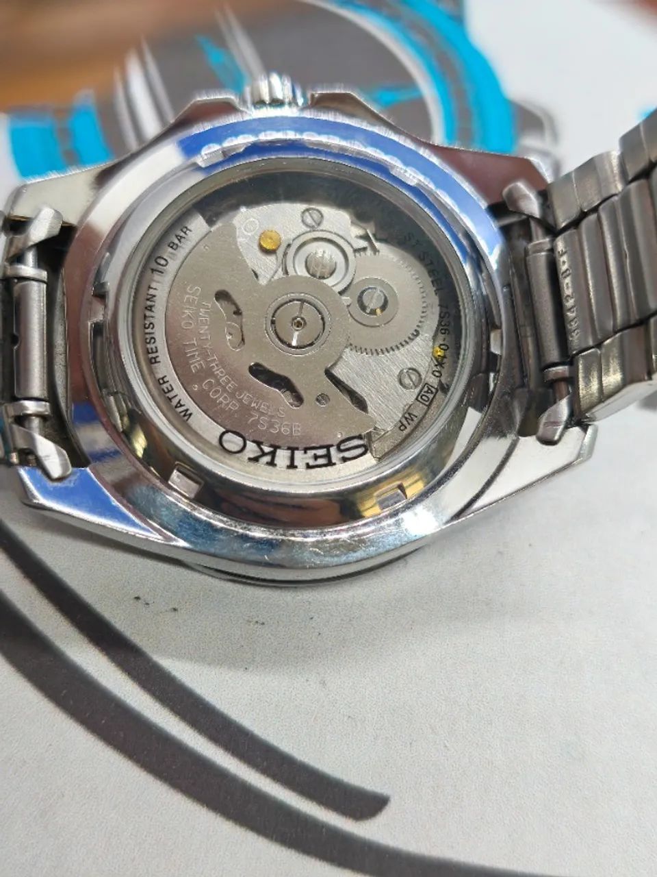RELOGIO SEIKO 5 SPORTS SNZD17 AUTOMATICO - Foto 3