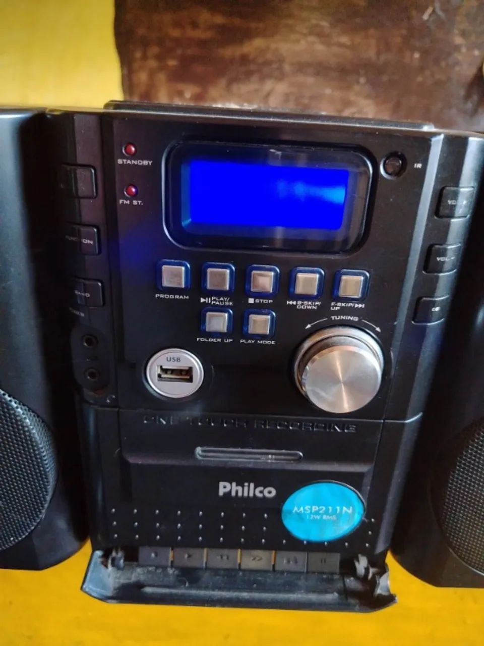Mini System Philco - MSP211N (NO ESTADO- LEIA O ANUNCIO) - Foto 2