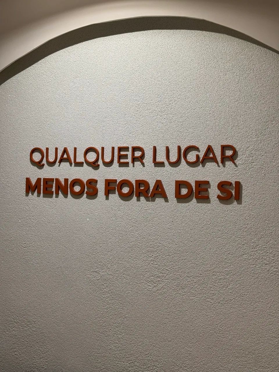 FRASE EM MDF 