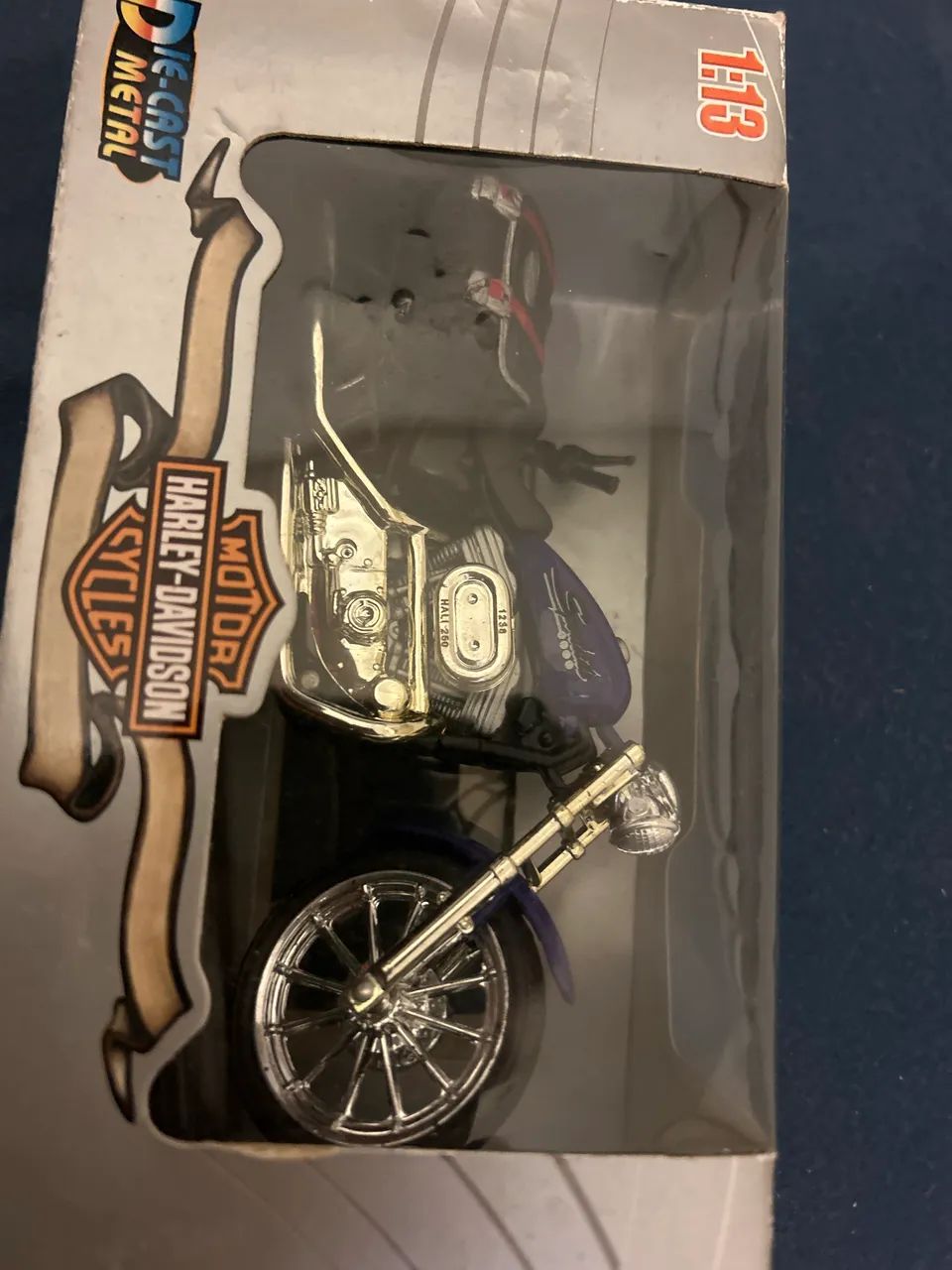 Harley Davidson moto miniatura 1:13