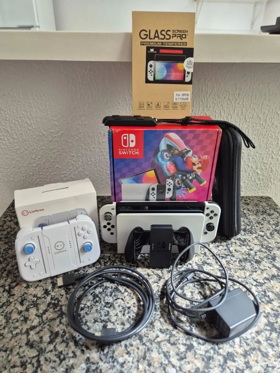 Nintendo Switch OLED - extremamente conservado