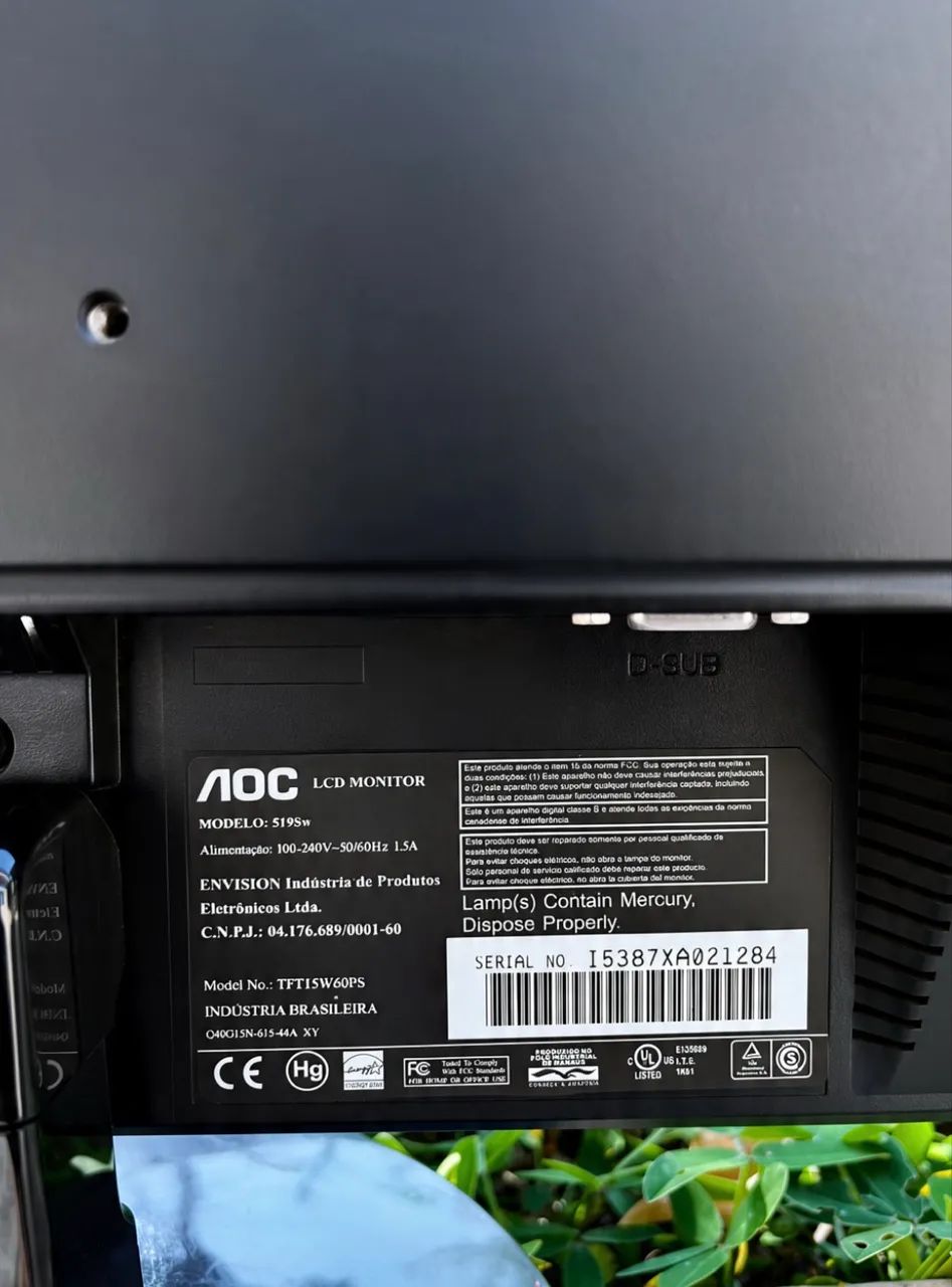 Monitor AOC 519SW - Foto 3