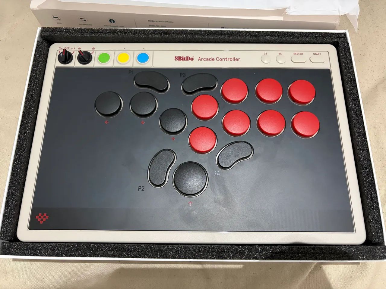 Hitbox Leverless 8bitdo - Controle Arcade - Foto 2