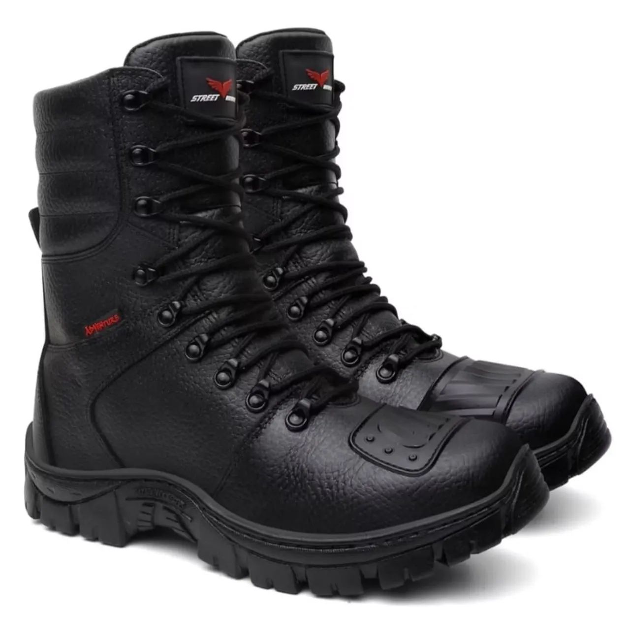 Bota coturno de couro legítimo  - Foto 5